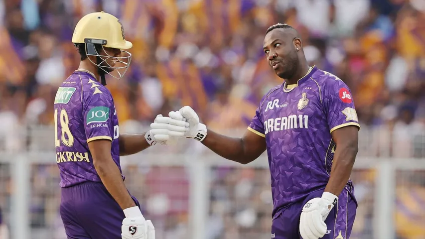KKR VS RR ..