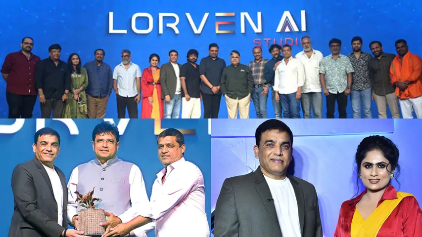 dil raju AI Studio Lorven launch event