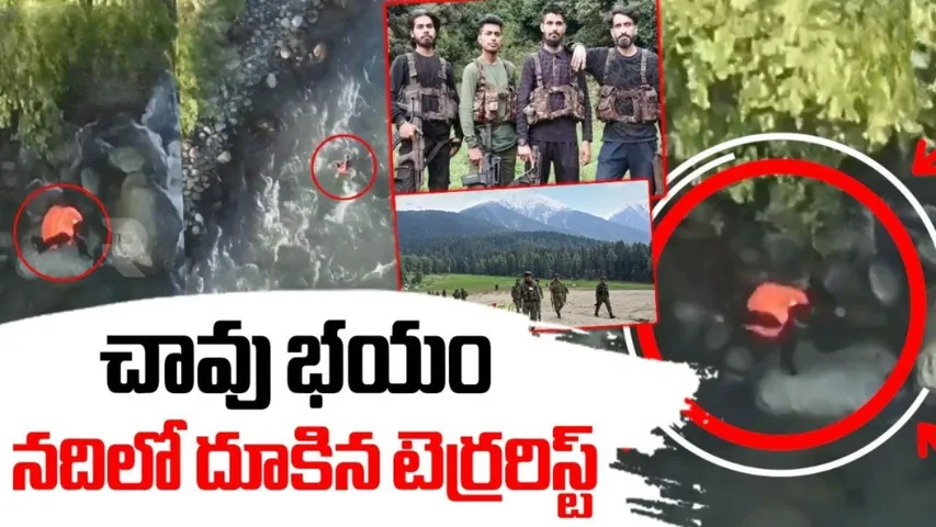 terrorist jumps into river 
