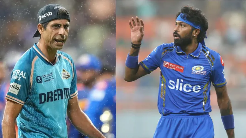 ipl 2025 bcci fines hardik pandya rs 24 lakh for slow over rate ashish nehra penalized.