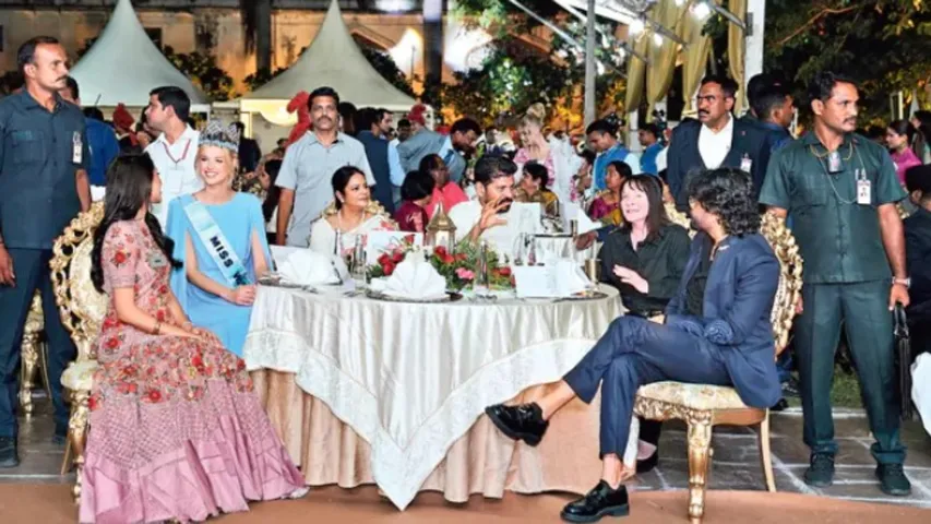 Miss world dinner