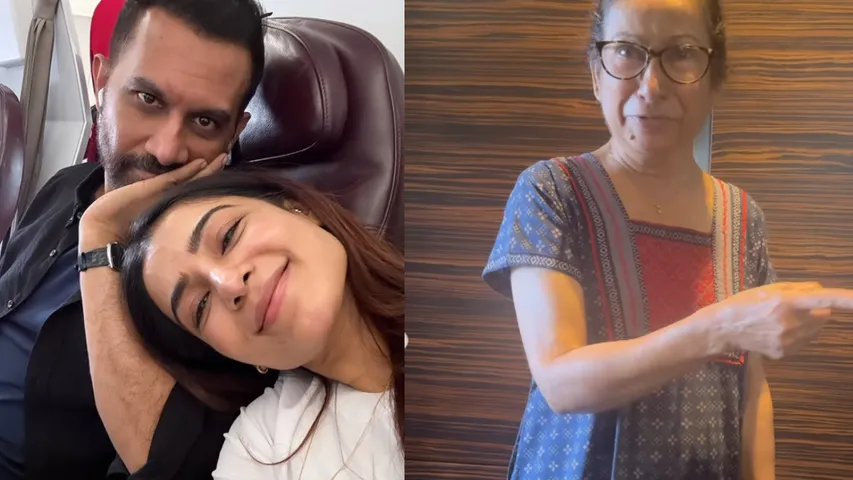 Samantha mother video  