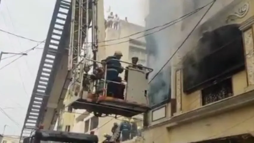 Fire accident in Hyderabad