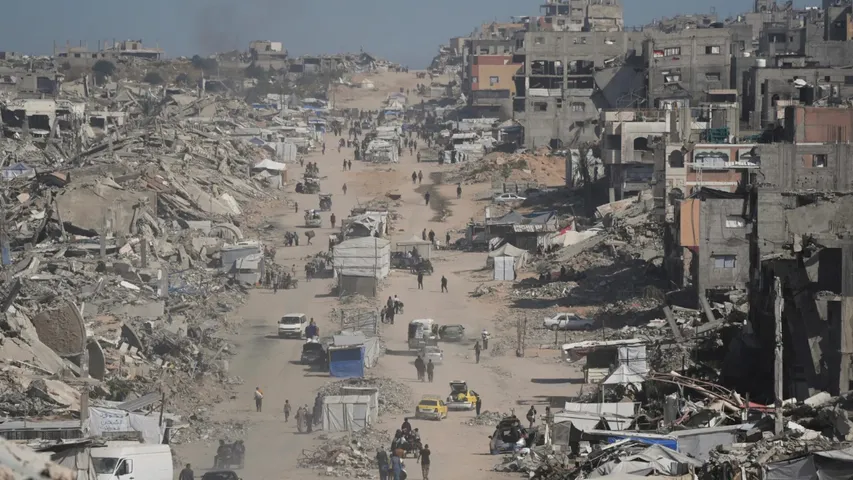 Israeli strikes kill at least 82 people in Gaza as Trump wraps up his Middle East visit