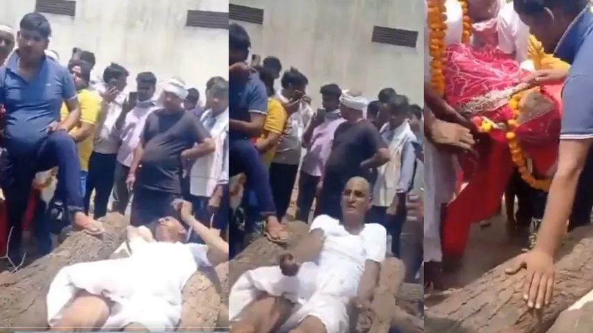 Rajasthan man halts mother cremation, creates ruckus over jewellery