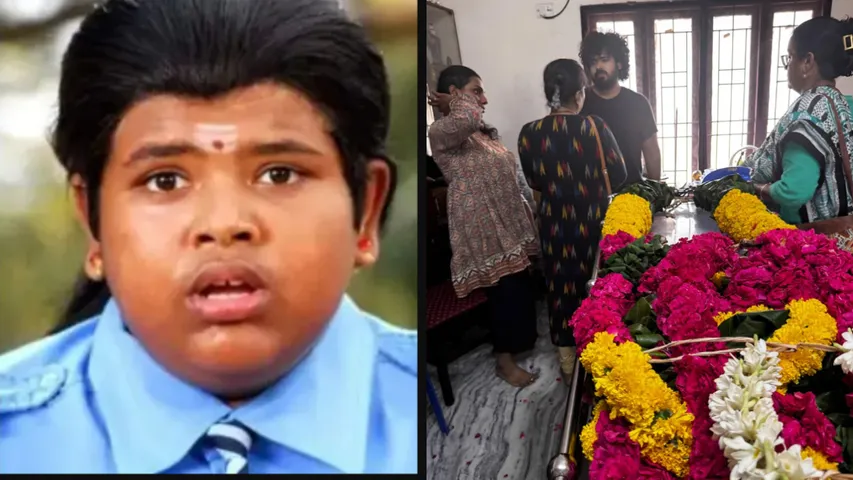 child artist master Bharath mother passed away   