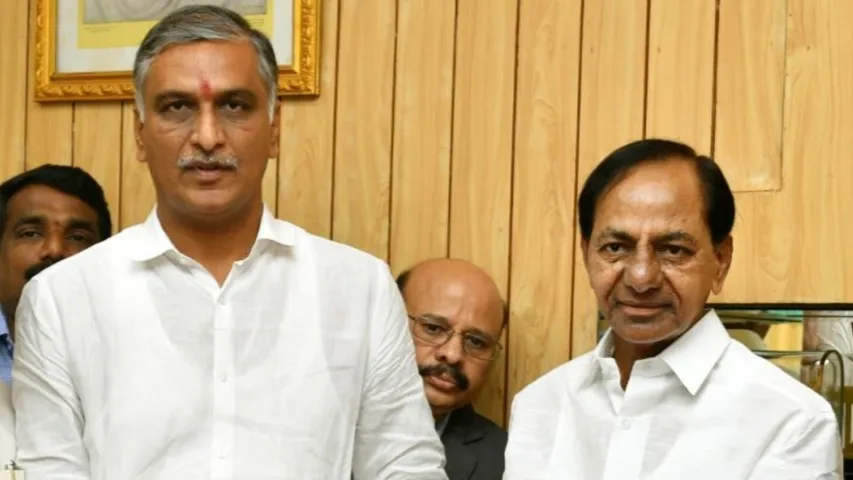 Harish Rao meets KCR