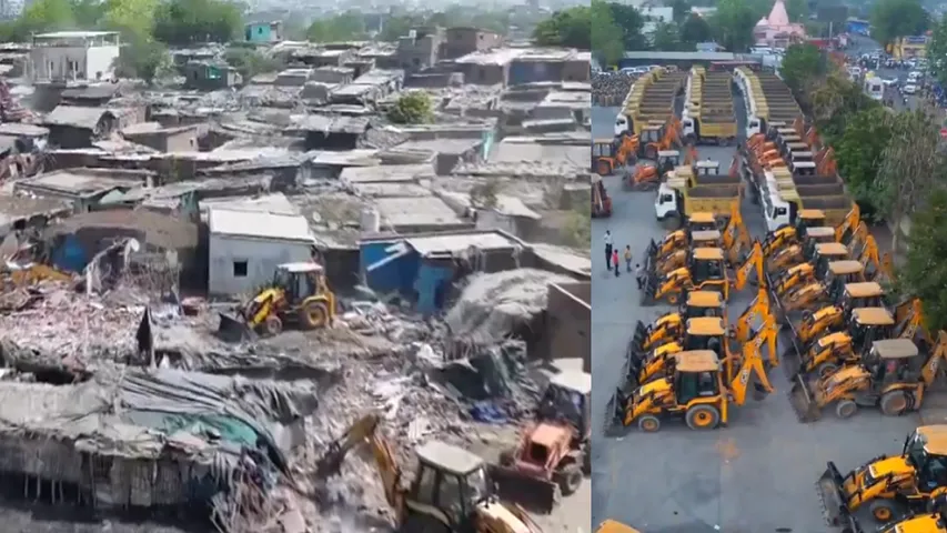 Chandola lake demolition