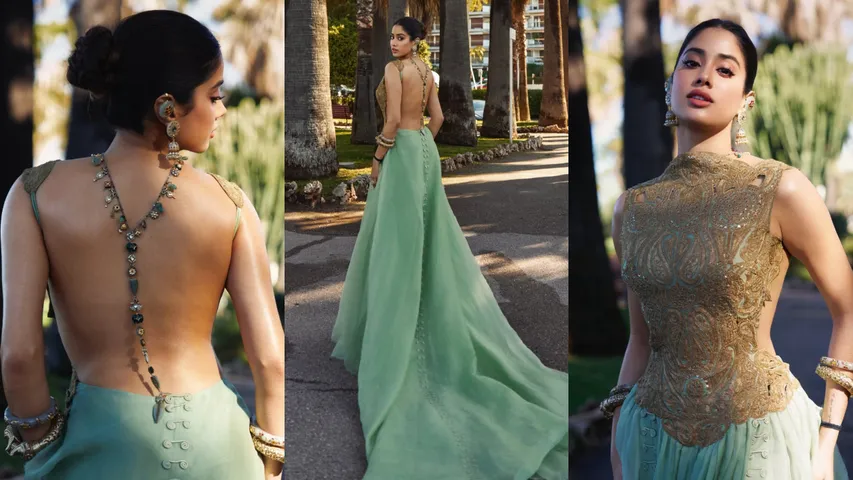 Janhvi Kapoor at cannes 2025