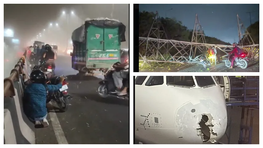 Rain havoc in Delhi
