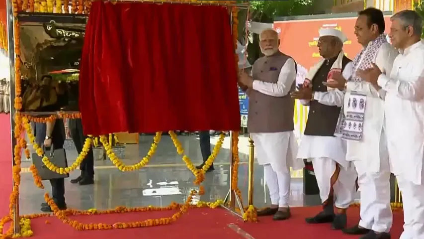 PM Modi Inaugurates 103 Amrit Bharat Stations across nation