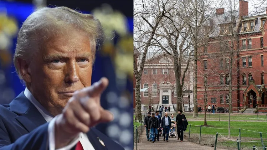 Donald Trump Again Attacks on Harvard University, defends block on foreign students 