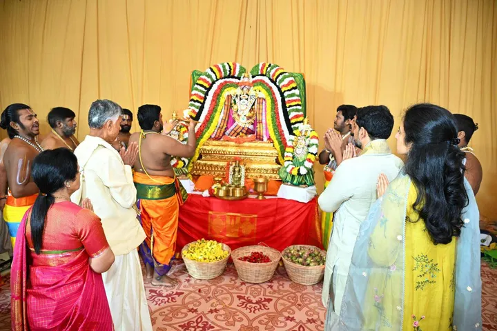 CM Chandrababu Housewarming