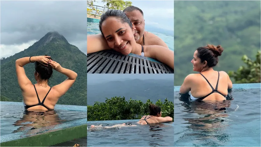 anasuya srilanka trip