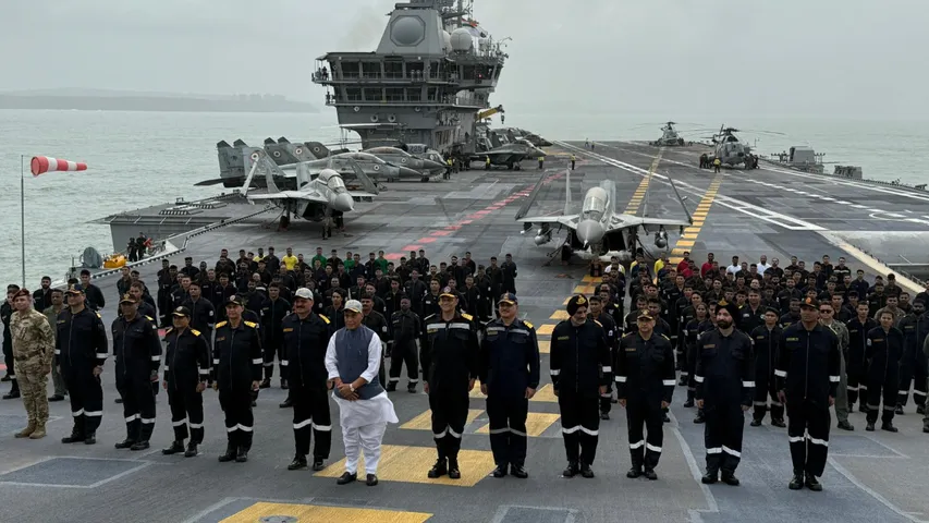 Defence Minister Rajnath 