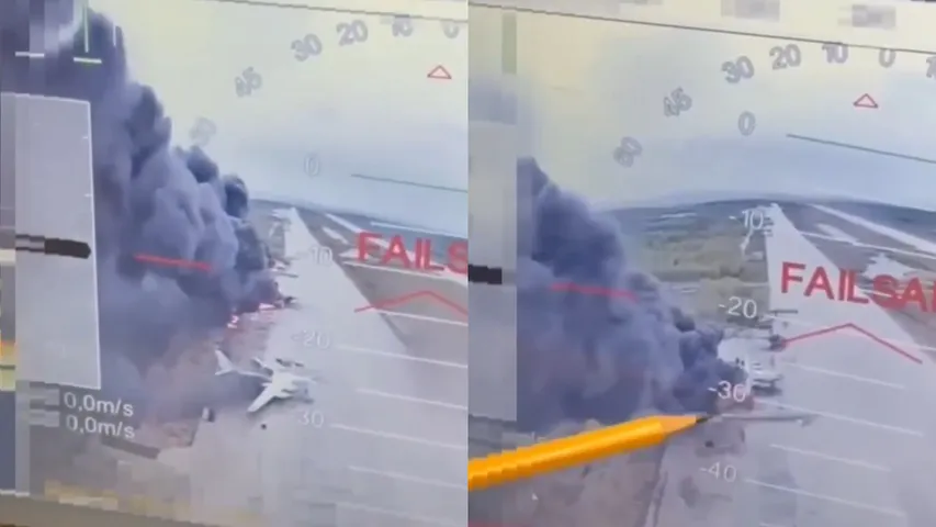 Ukraine attacked Russia