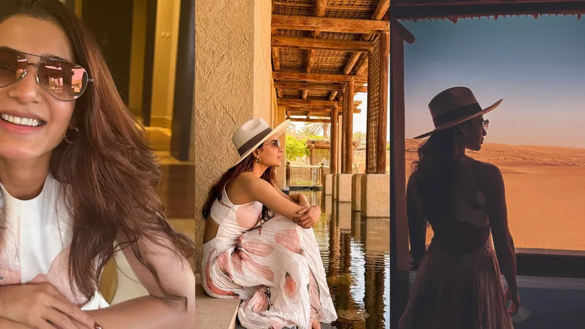 Samantha Dubai Photos