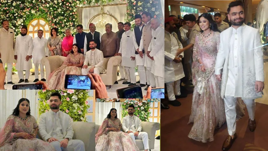  Cricketer Rinku Singh and MP Priya Saroj got engaged today