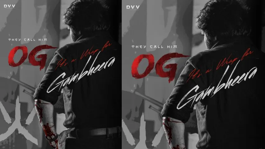 Pawan Kalyan wraps OG shooting