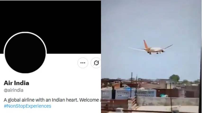 Air India profile pics go black after London-bound flight crashes in Ahmedabad
