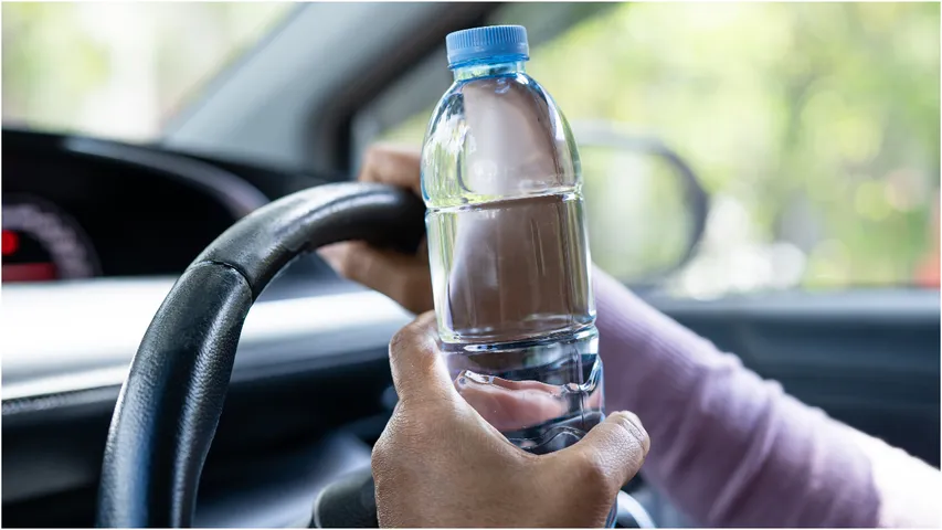 Car And Water Bottle
