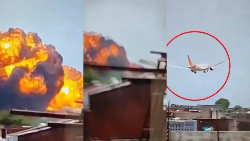 Pilot Issued mayday call before air india plane crash