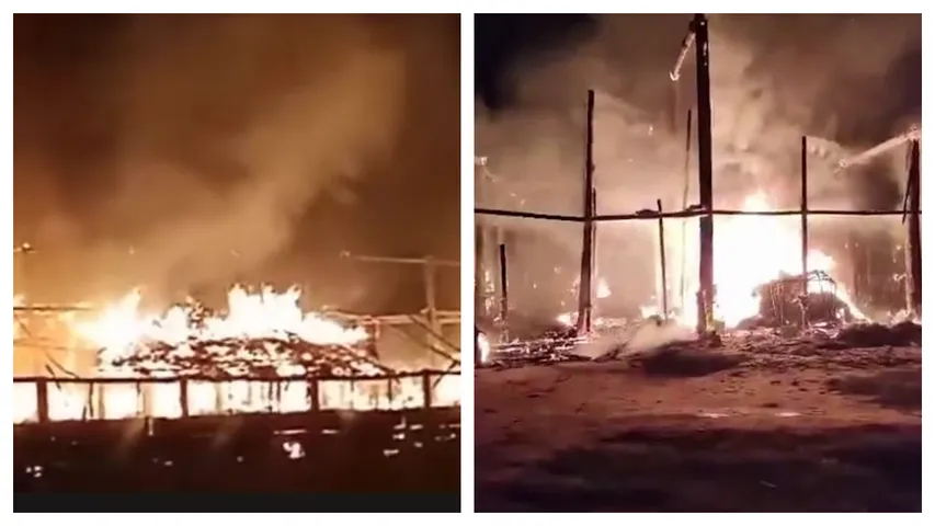 Fire Accident in Kurma Village