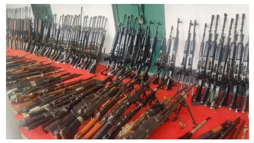 Manipur weapons operation