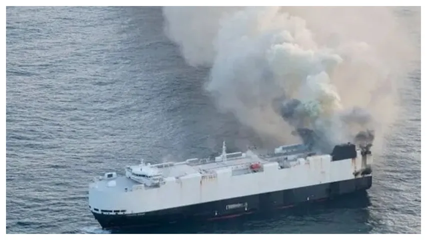 Cargo ship sinks