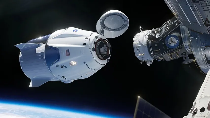 Axiom-4 Docks With ISS