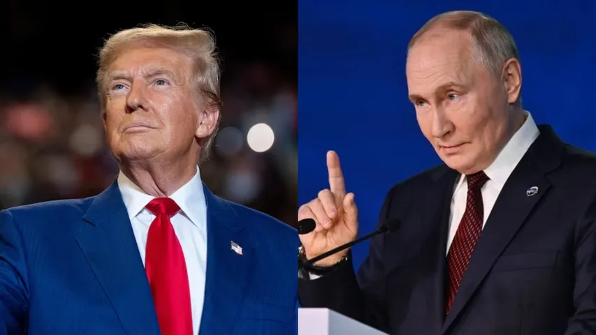 Vladimir Putin Effusively Praises 'Courageous' Donald Trump