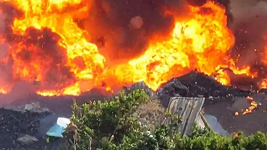 HYD Fire Accident