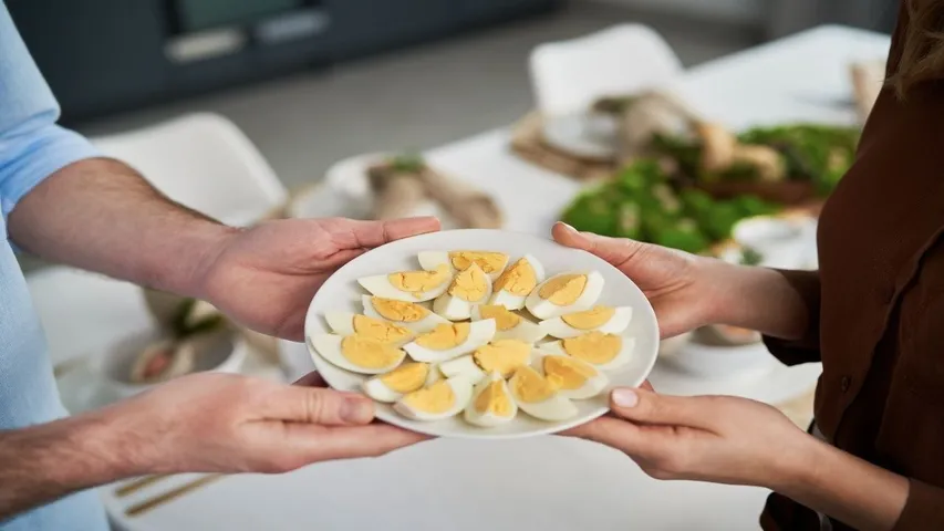 Boiled eggs
