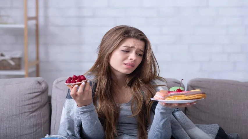 Sweets immediately after eating