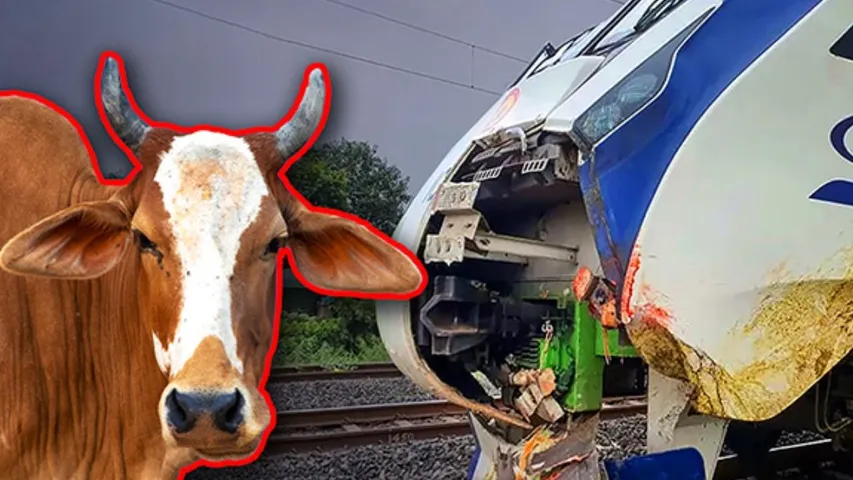 Vande Bharat Express hits a bull