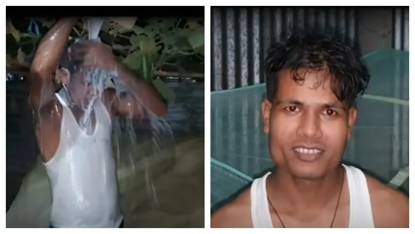 Divorce from wife.. Bathing with 40 liters of milk