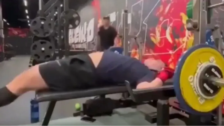 GYM viral Video man