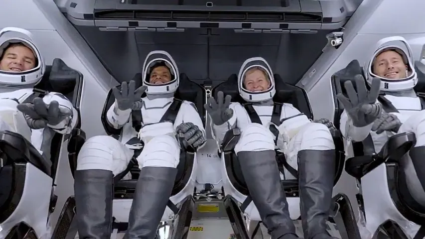 Axiom-4 Undocks From ISS, Astronauts On Their Way Home