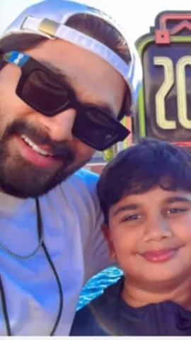 allu arjun family vacation