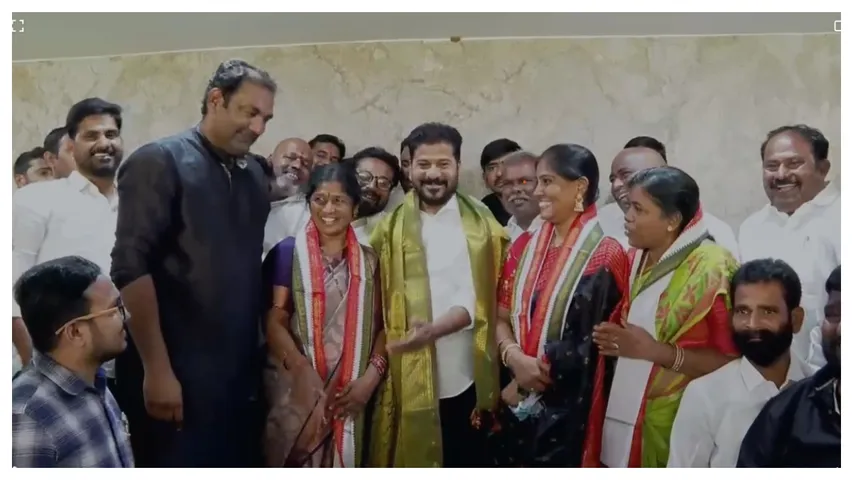 Jadcharla Municipal Chairman joins Congress