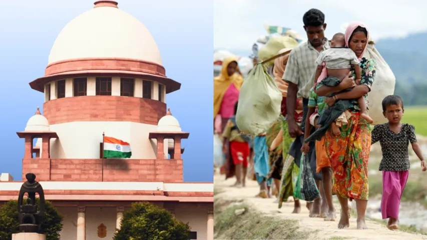 First major issue whether Rohingya refugees or illegal entrants, Supreme Court