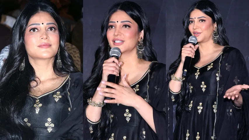 Shruti Haasan in Coolie Pre Release Event