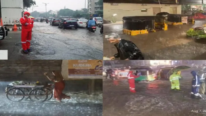 Hyderabad heavy rains