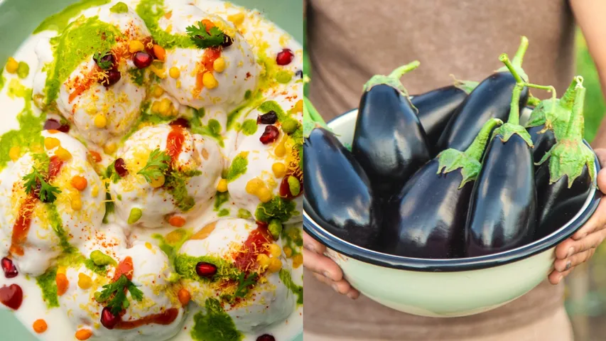 eggplant and curd