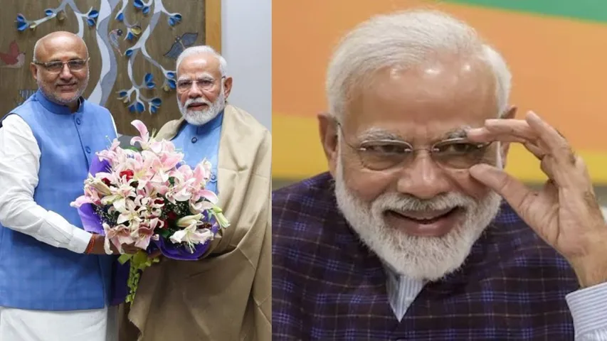modi looking thinking