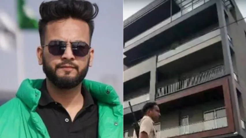 Shooting at Bigg Boss 2 winner's house.