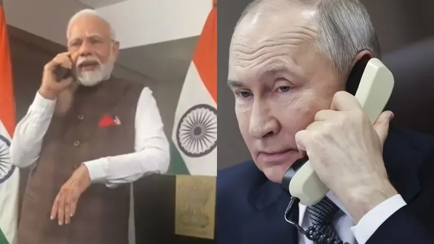 Putin calls PM Modi