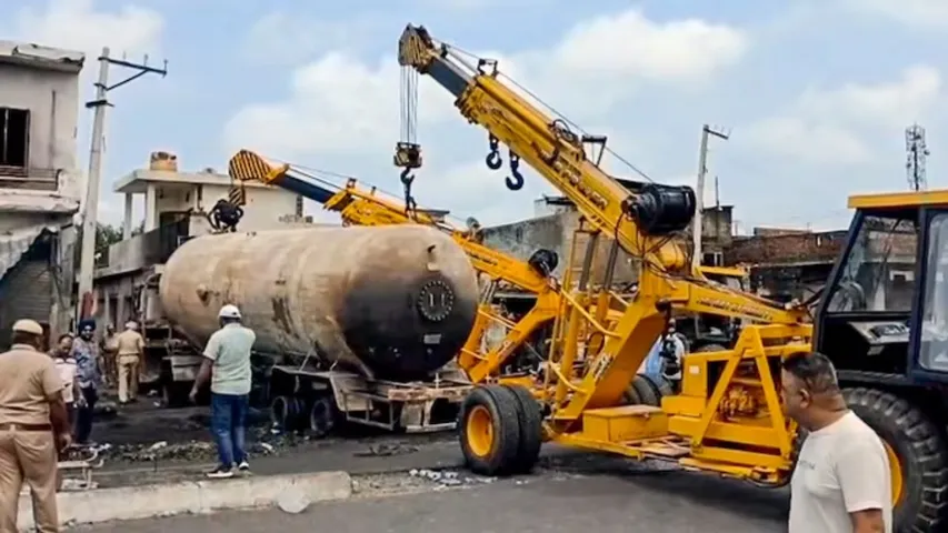 LPG tanker in Punjab