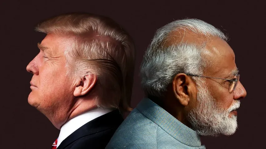 trump fire with modi
