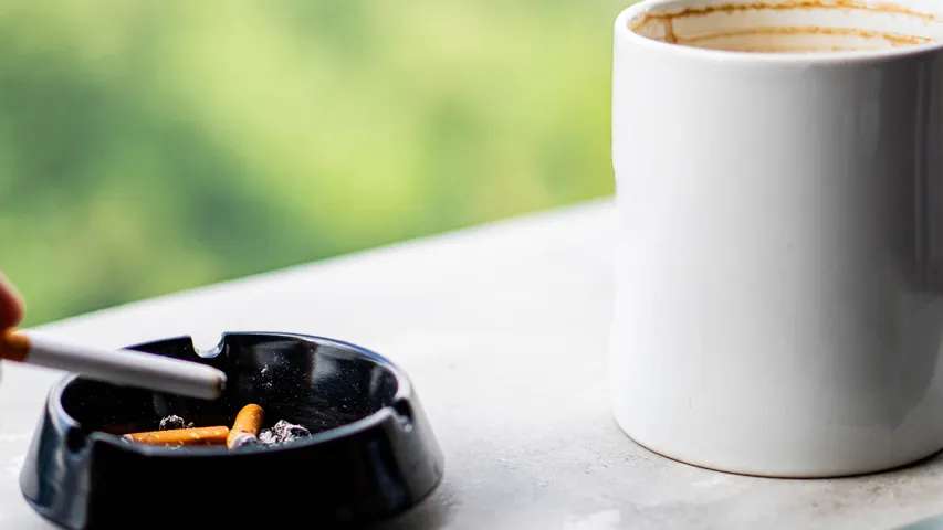 Cigarette  And Tea
